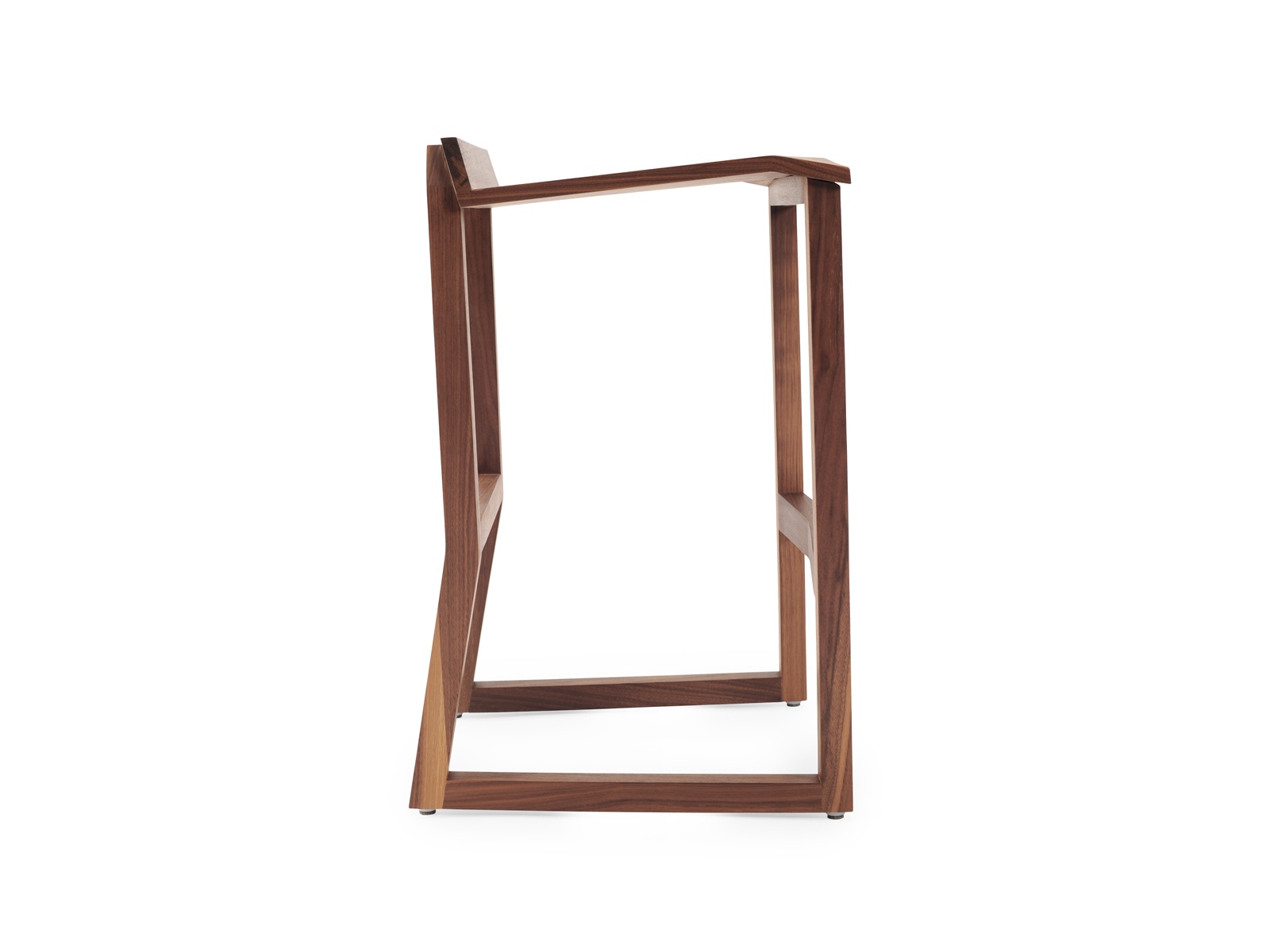 Tabouret en bois Veto_profil