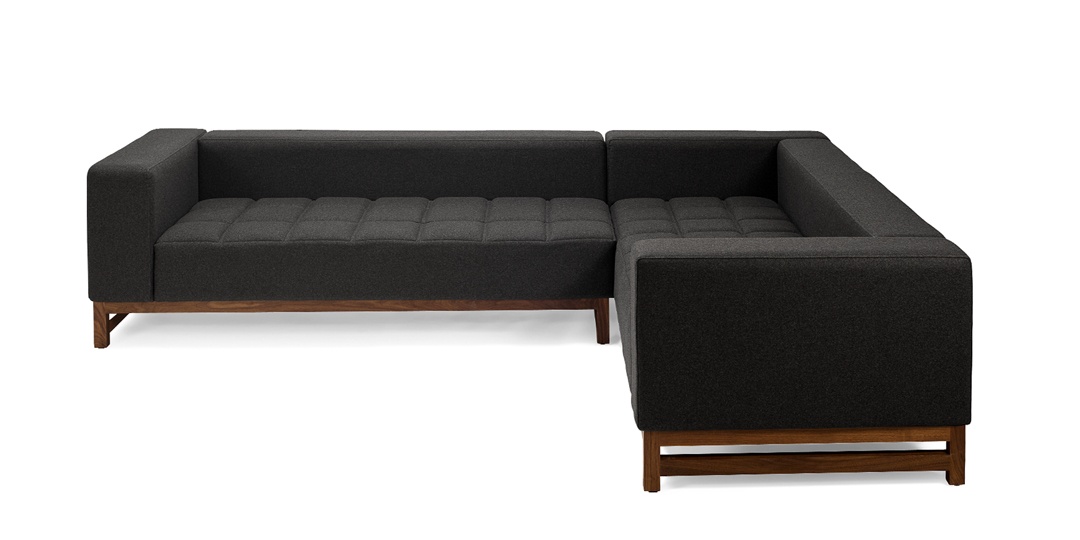 Sofa modulaire Cara, avec piqure basic