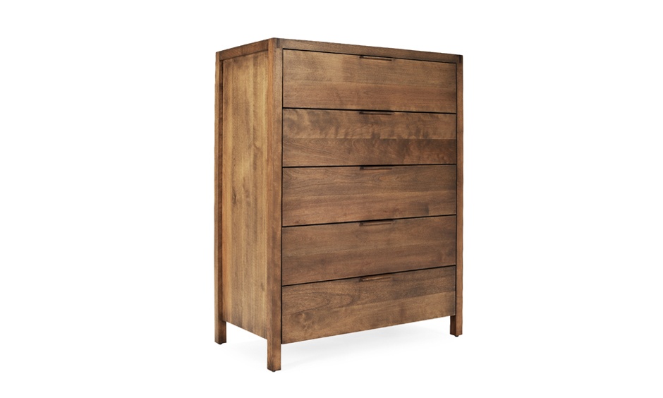 Commode en bois massif William_semainier_